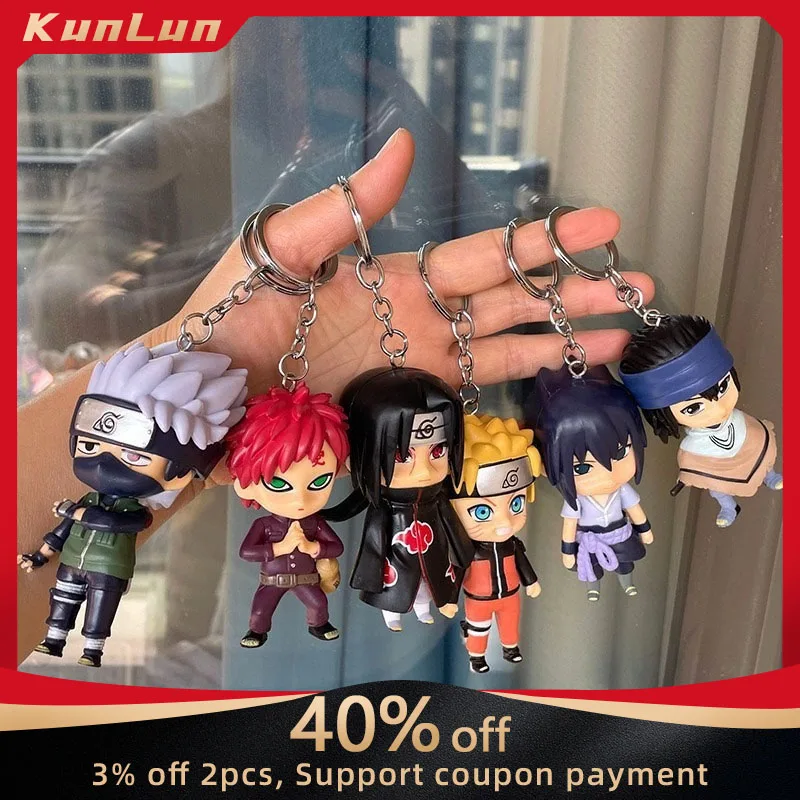 

Наруто японского аниме периферийные устройства ПВХ фигурка брелок Коллекционный рюкзак брелок креативные подарки на день рождения для друга игрушка