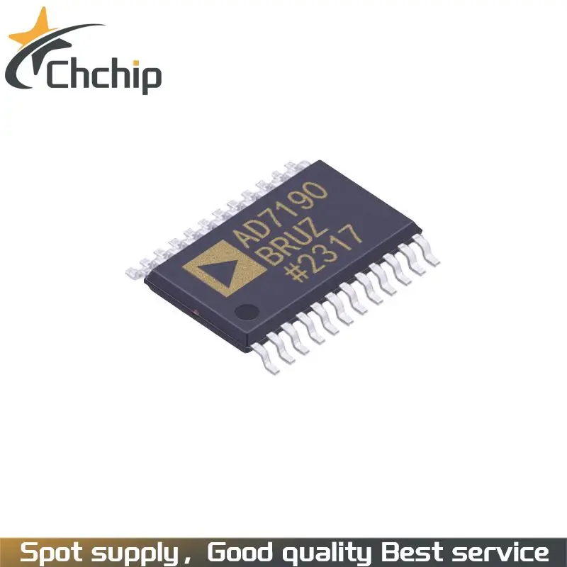 Ad7190z brutralow Noise ، ، SD ADC IC ، 2ch ، 24Bit