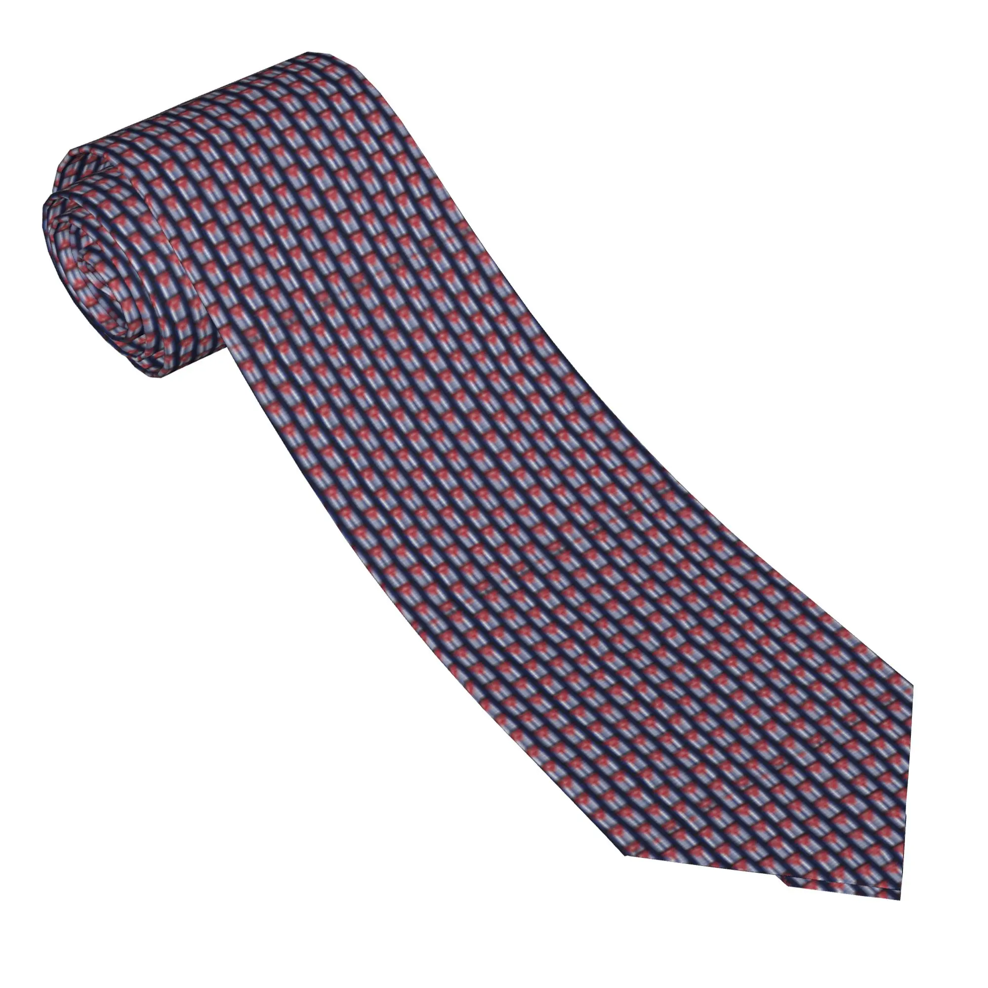 Mens Tie Cuba Flag Disstressed Neck Ties  Vintage Cool Collar Tie Custom Business Great Quality Necktie Accessories