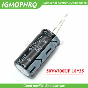 10PCS 50v4700uf 4700uf50v 18*35 50v 4700uf 18x35 Electro