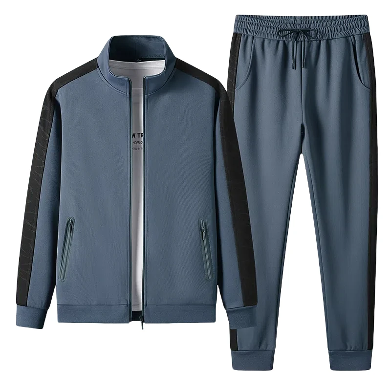 

Men's Quality Set Leisure Sports Set New Spring and Autumn Winter Outdoor Running Fitness Men's Sets