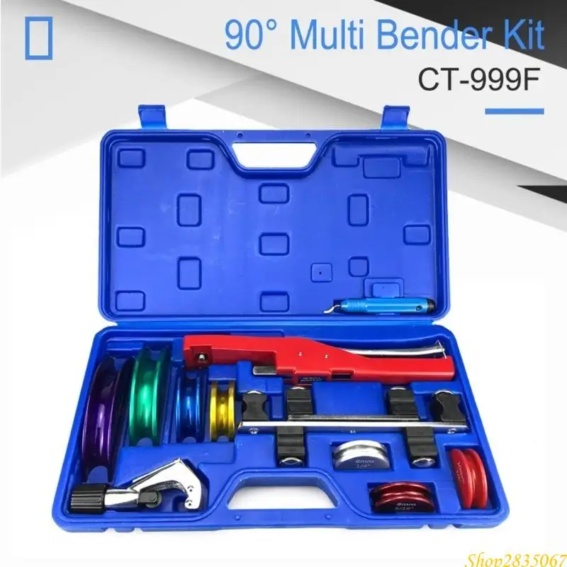 Efficiente strumento curvatura del tubo curvatura manuale 90 gradi perfetto per idraulici, appaltatori, fai -dayers da