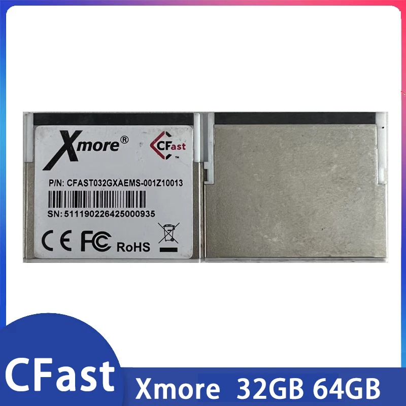 Xmore Original CFast 32G Camera STAT High Speed Memory Card Industrial Computer CNC Equipment Instrument Flash Card