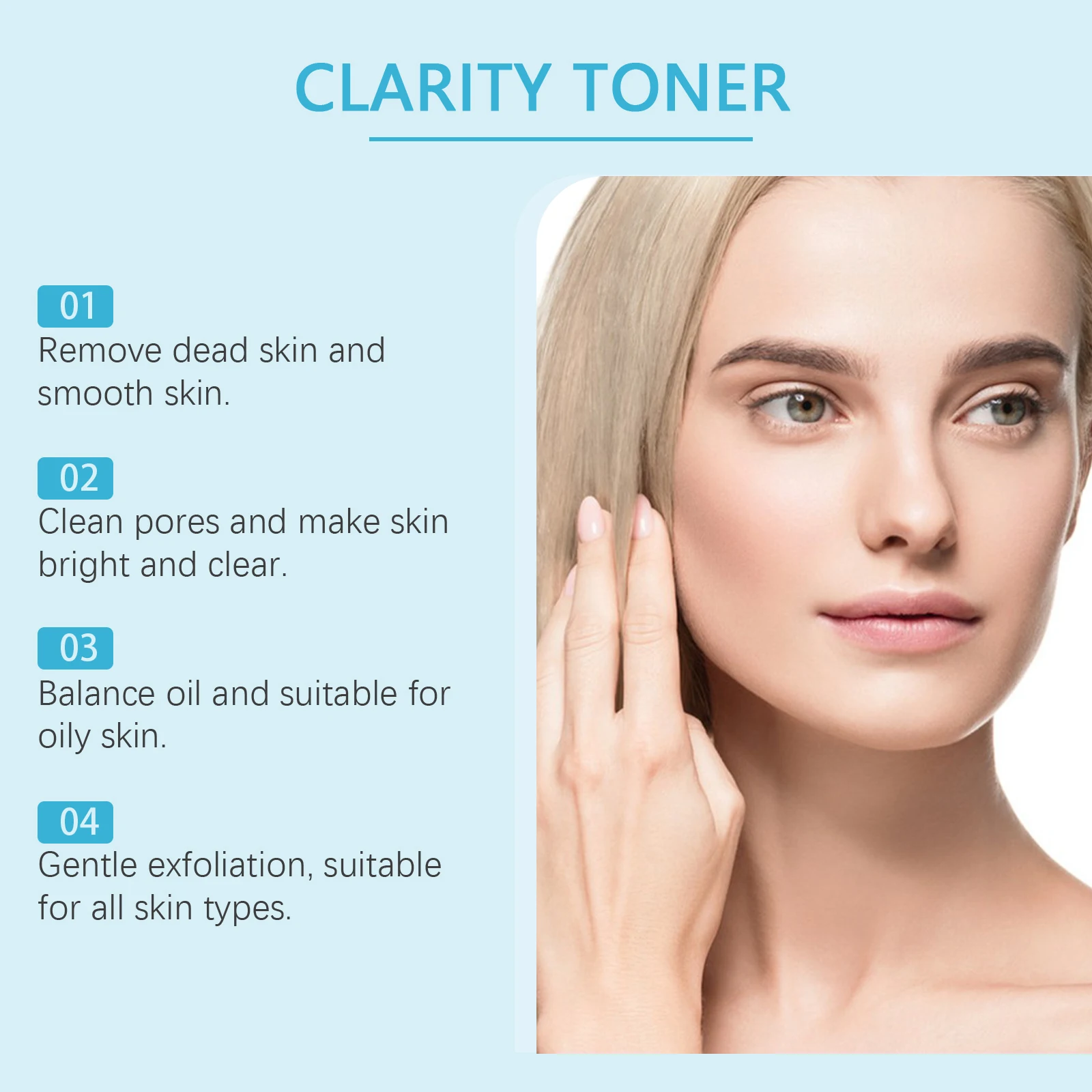 تونر AHA BHA حبر تقشير لطيف للبشرة الدهنية وتكرير المسام ومهدئ ومرطب للوجه وعناية يومية للتحكم في الزيوت والعناية بالبشرة #2