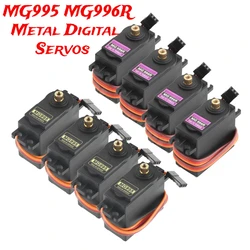 1/2/4/6/10pcs13kg 15kg Metal Servos Digital MG995 MG996 Servo Metal Gear Motor For UNO Robotic Arm Car RC Helicopter For Arduino