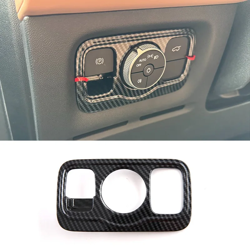 

For 2024Chery Tiggo8L Left Center Control Headlight Adjustment Panel Decorative Frame Headlight Adjustment Interior Modification