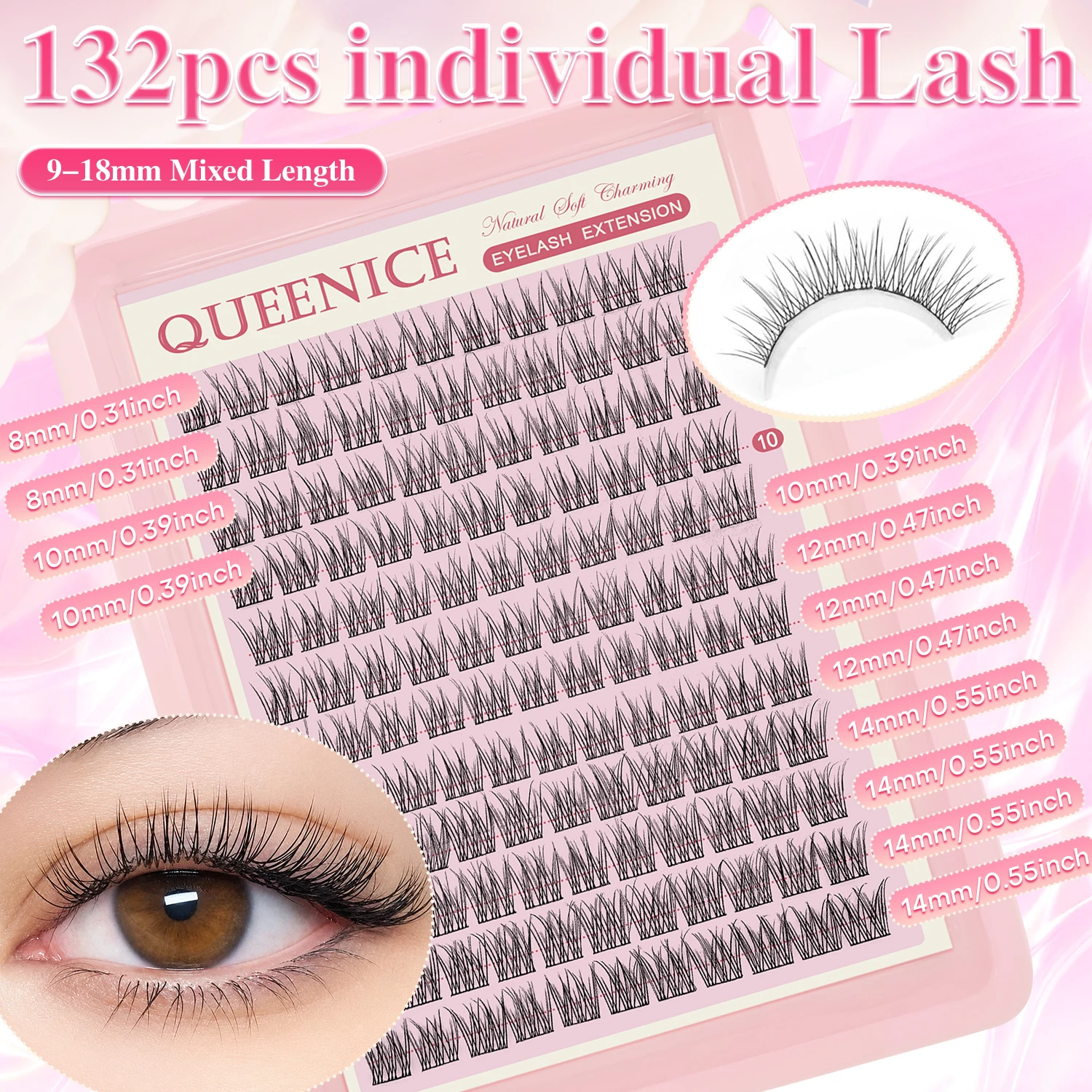Kit de Cílios em Cacho, Cachos - Anime Cosplay Lashes avaliação e preço