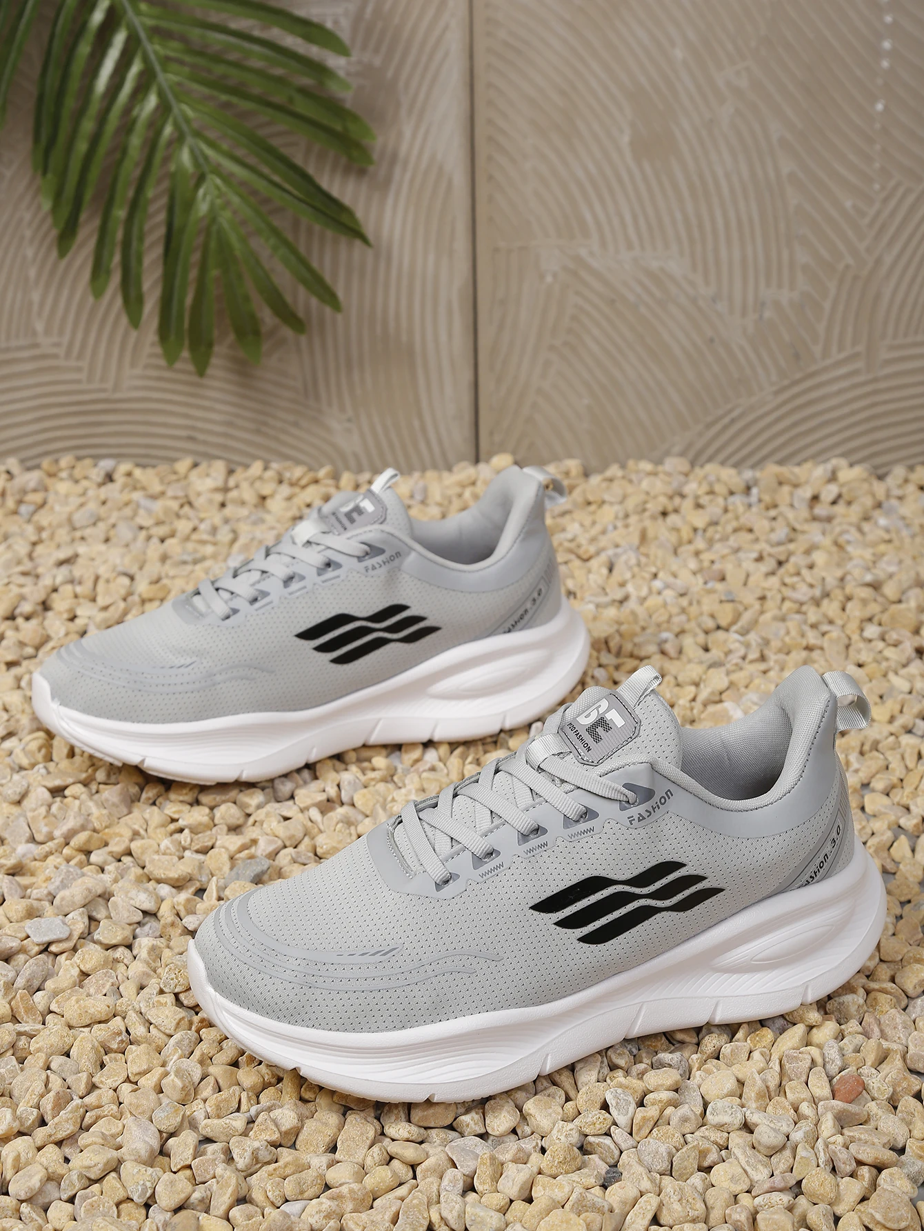 Atmungsaktive Laufschuhe aus Mesh für Damen und Herren, Sport- und Freizeitschuhe mit erhöhter Sohle, Outdoor-Freizeitschuhe – Detail 15