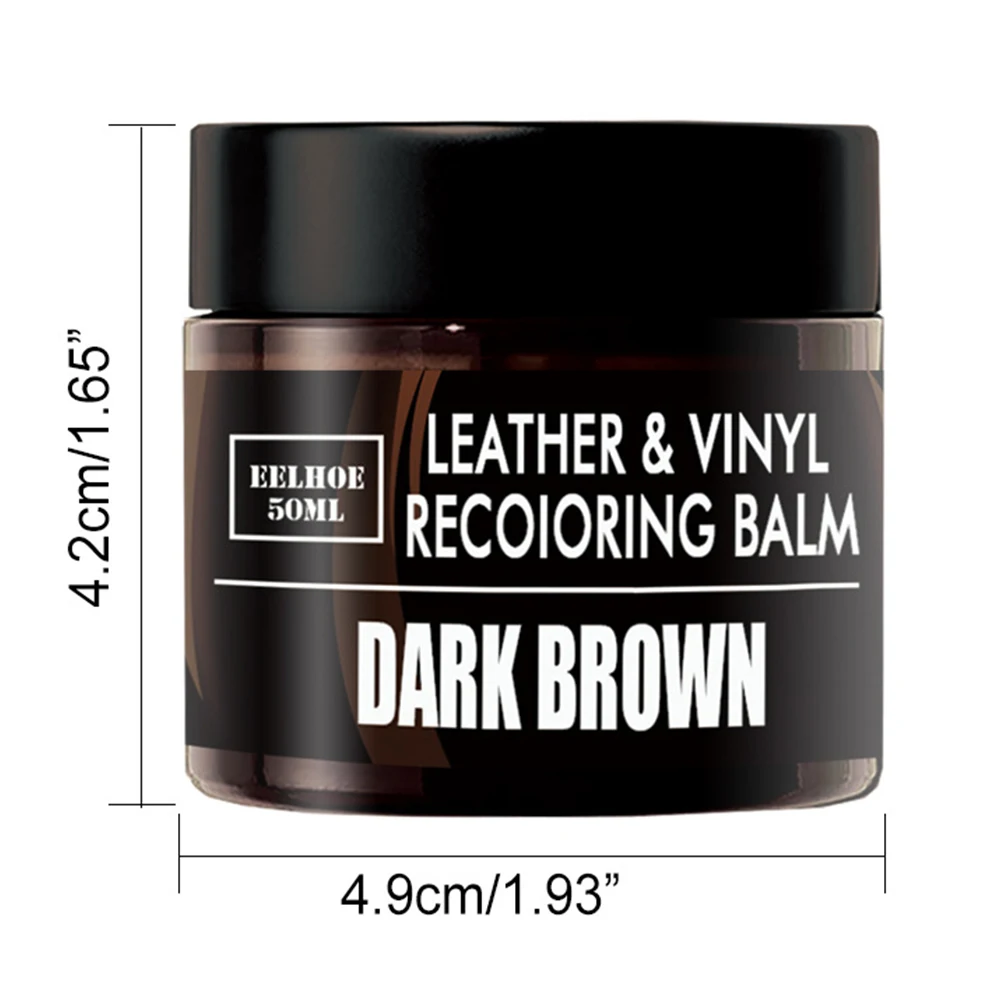 Leather Recoloring Balm Leather Scratch Repair Balm Leather Restorer for Couches Car Seats for Couches Furniture Leather Shoes