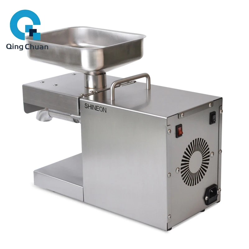 Oil Press Machine MX9 Cold Home Peanut Seeds Squeezer Stainless Steel Business Sesame Sunflower Expeller Soybean Extraction