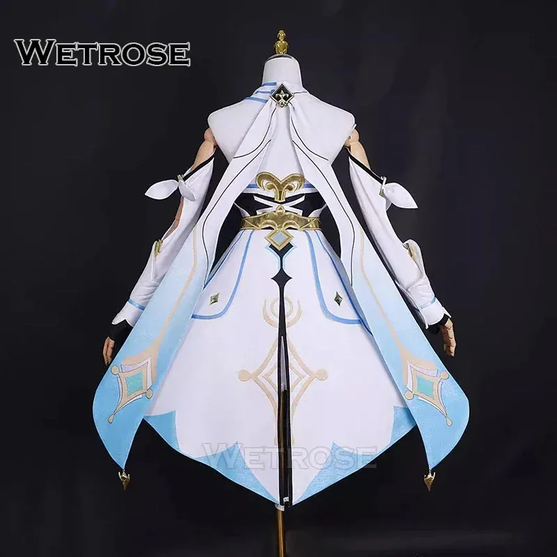 

a7d@【Wetrose】In Stock SSR Lumine Cosplay Costume Lyumin Hotaru Traveler Sister Female Genshin Impact Set Halloween Xmasa7d@