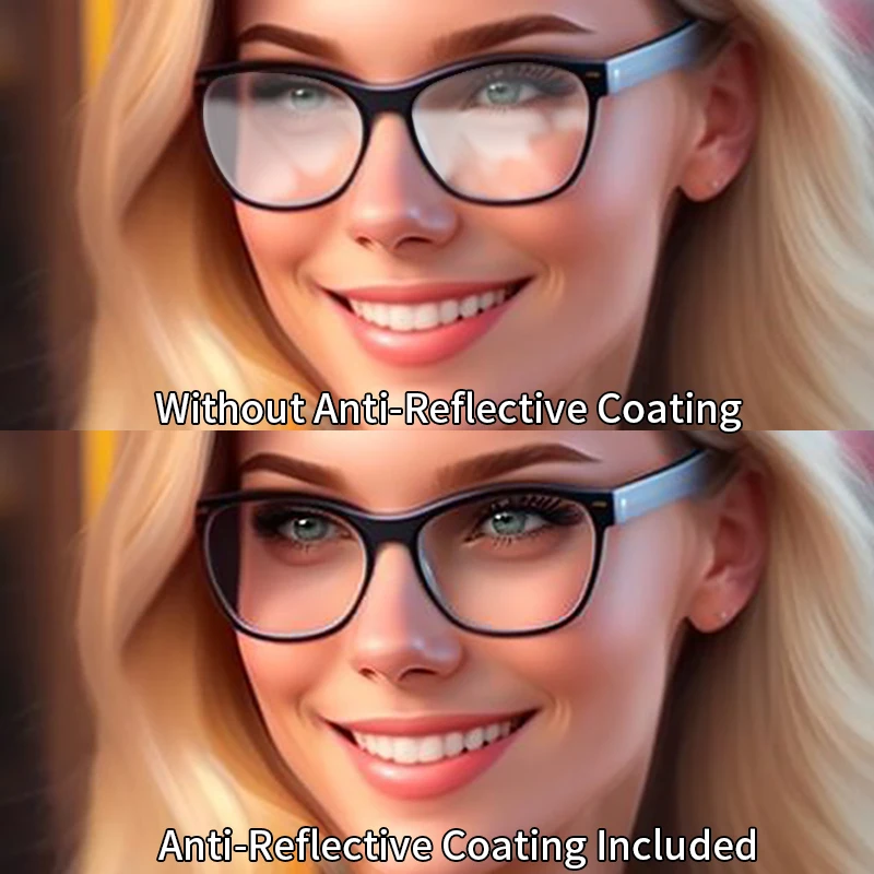Visionect 1.56 1.61 1.67 Monofocal Photochromic Lens Transition Glasses Prescription Lenses Anti Reflective For Myopia Hyperopia