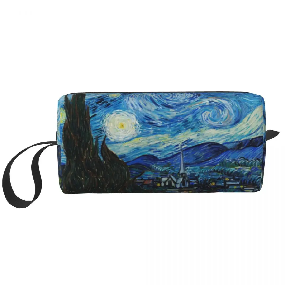 Vincent Van Gogh Starry Night Travel Cosmetic Bag Women Oil Painting Art Toiletry Makeup Organizer Lady Beauty Storage Dopp Kit