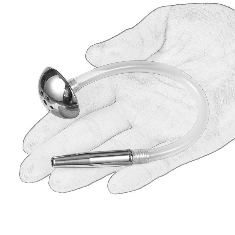 SM Urethral Dilator Hollow Out Urethral Catheter Penis Plug Sounding Horse Eye Stimulation Sex Toy for Men Outdoor masturbation view 4