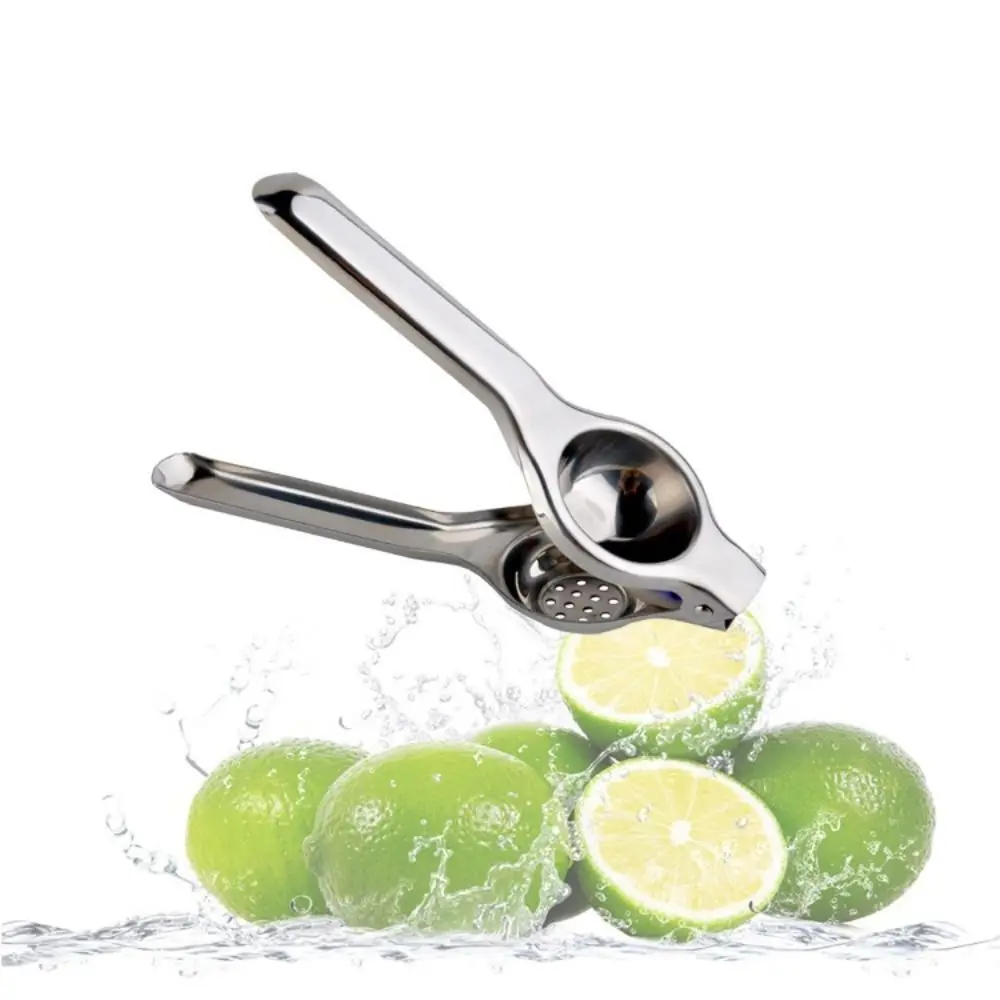 Lemon Squeezers Juicer Manual Press Stainless Steel Lime Citrus Fruit Extractor