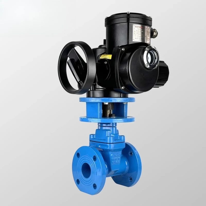 

Electric soft seal gate valve Z945X-16Q remote adjustment elastic seat seal flange dark rod gate valve