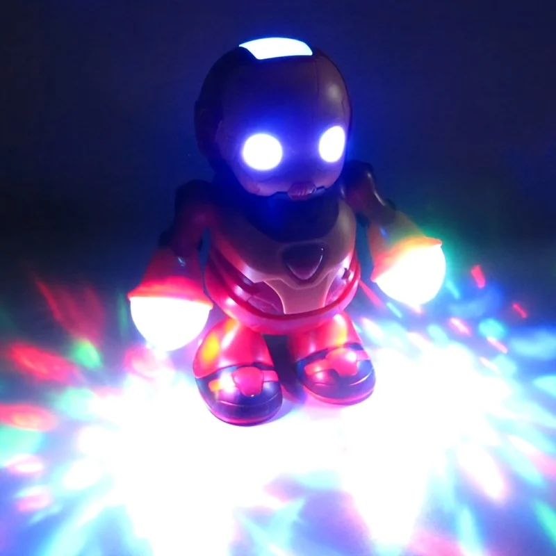 Kids Toys, Toddler Toys, Kids Robot Rotating, Super Hero Toys, Dance Toys With Music Light, Toys For Ages 2+, Gifts Idea