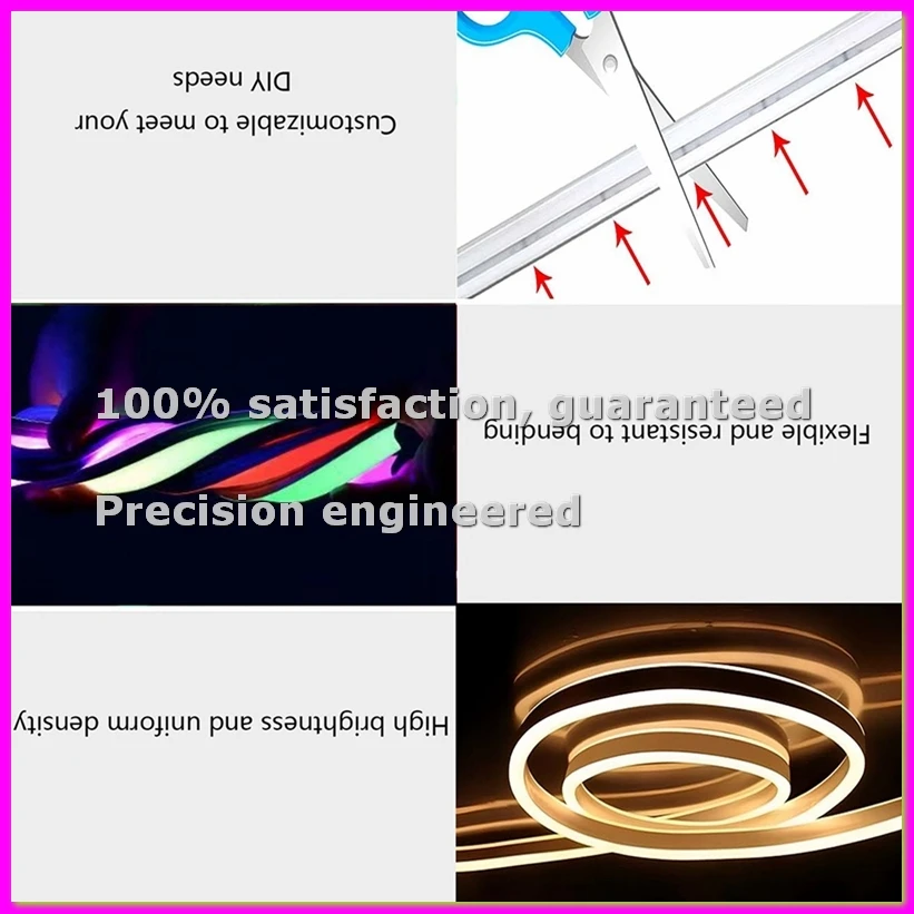 

Светодиодные ленты 5 м с 24-клавишным пультом дистанционного управления, RGB неоновая лента с изменением цвета, водонепроницаемая, для спальни, комнаты, улицы, декора - ABLA