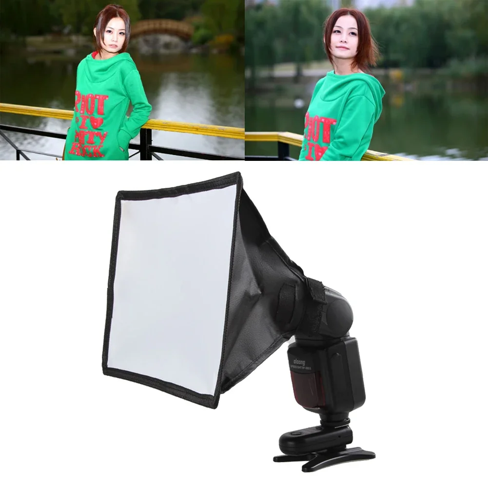 Photography Flash Diffuser Softbox Universal Flash Diffuser Reflector Softbox Accessories for Nikon for Canon