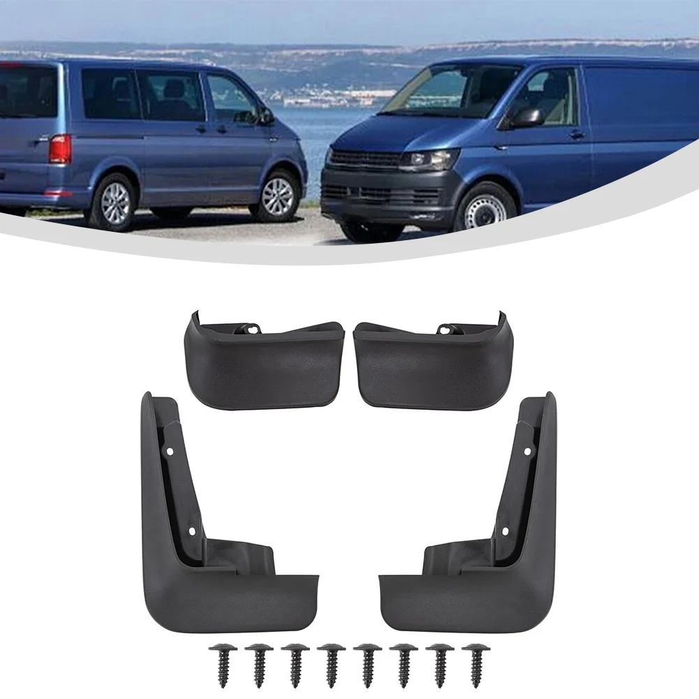 Car Splash Guards Mud Flaps Compatible with For Transporter For Caravelle For T6 For T6 1 7H0075111 Set Front Rear Mud Guards