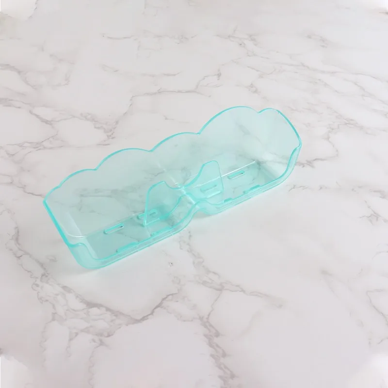 Wall-Mounted Glasses Storage Rack Transparent Storage Box Bedside Anti-Pressure Sunglasses Display Rack Home Storage Case