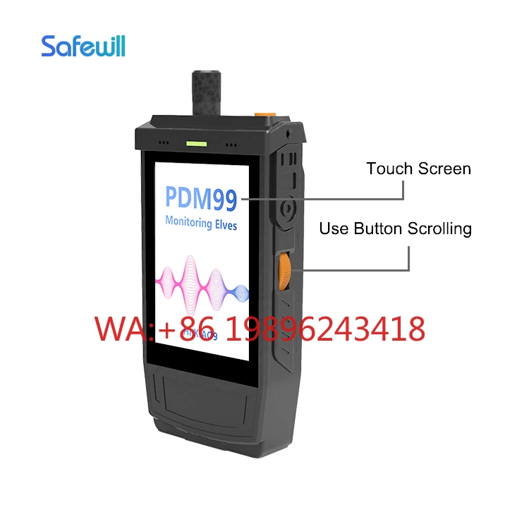 

Safewill OEM Handheld Dust Monitor PM2.5 PM10 TSP Temperature & Humidity Analyzer Environment Gas Analyzers Instrument