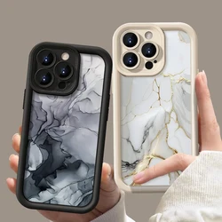 Colorful Marble Case For iPhone 16 15 14 Pro Max 13 12 Pro 11 15 Plus X XS XR 7 8 Candy Color Silicone Soft Phone Cover Fundas