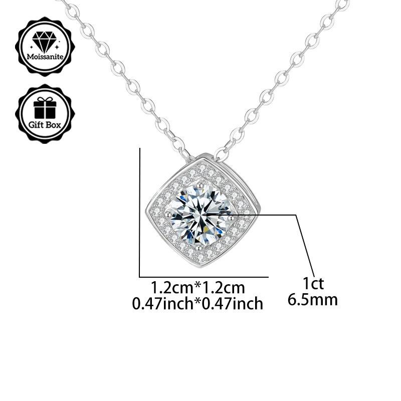 

High quality jewelry, Bohemian, Jewelry for women, hypoallergenic necklace, Christmas gift for, moissanite necklace for women,