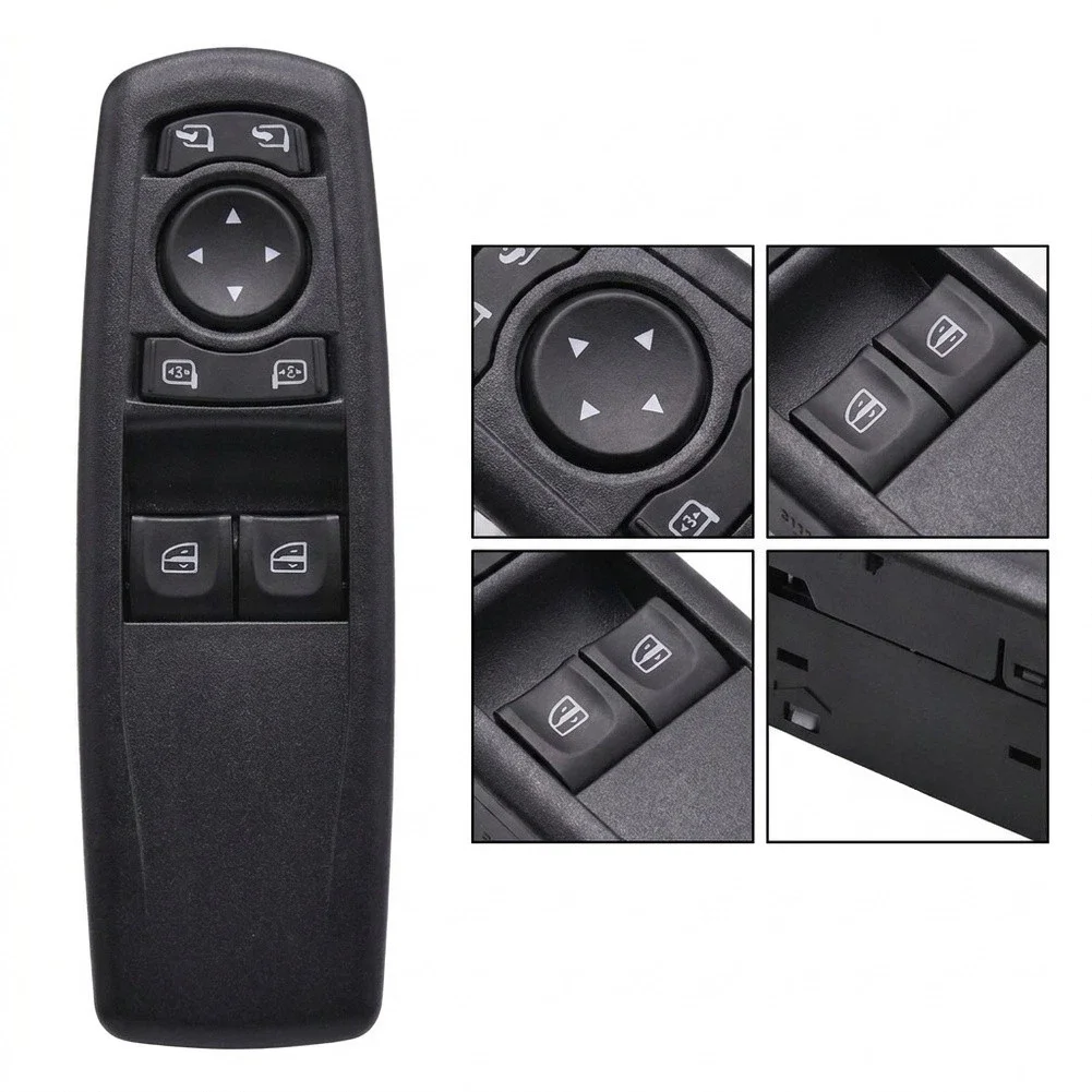 809610009R for Renault Megane 3 Coupe Driver Side Electric Control Switch Vehicle Parts Power Window Switch with Mirror Button