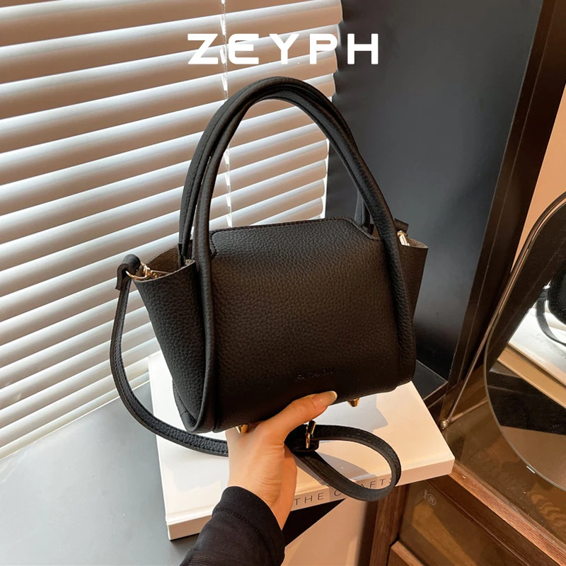 

Zeyph 2025 Summer New Trend Small PU Leather Handbags and Purses Women's Underarm Bag Square Shoulder Crossbody Bags