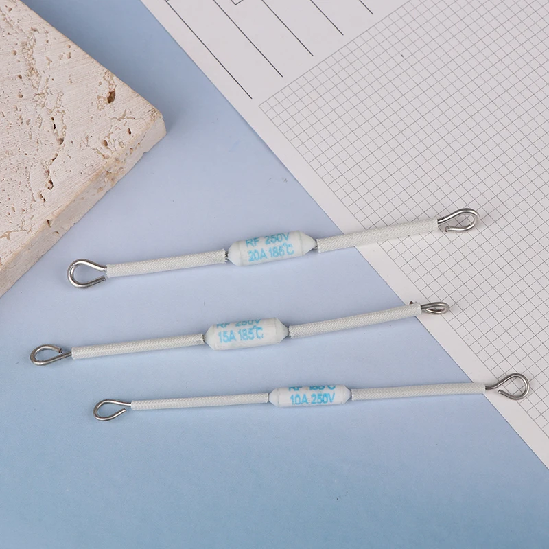 10 шт. RF250V 20A 185 градусов термовыключатель RF 250 В керамическая рисоварка термопредохранители для электрической рисоварки