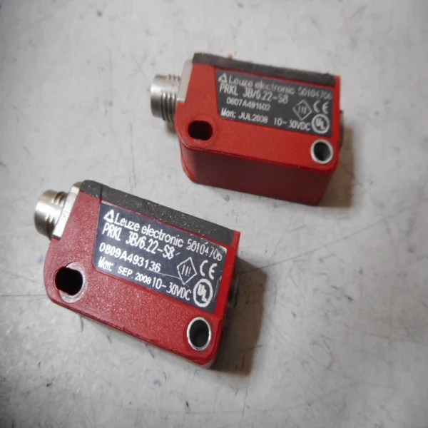 

Leuze -- Laser Retro-reflective Sensor Qty of 2 1030vdc Prkl 3b622 Brand New Original Spot Plc