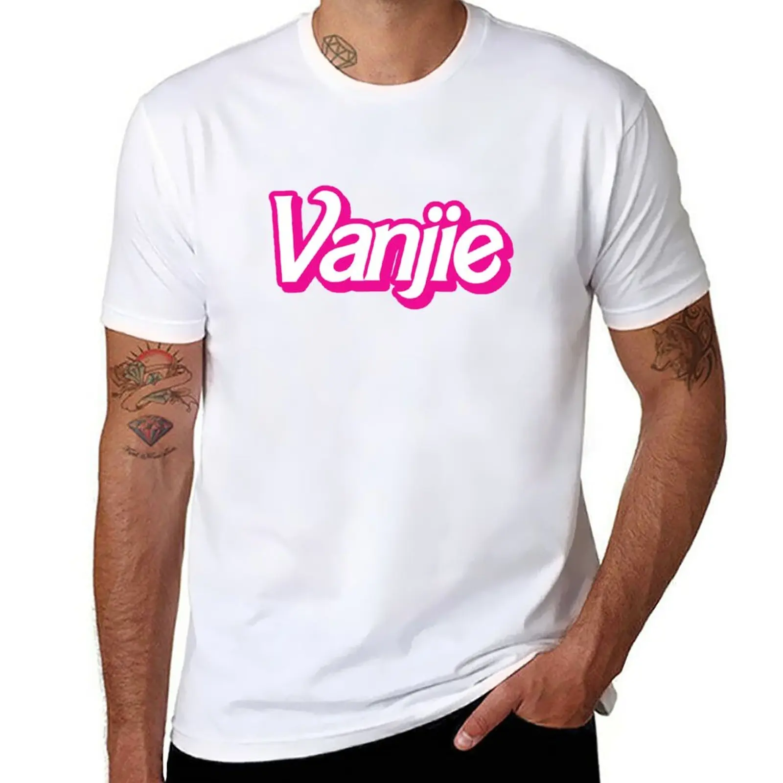 

Vanjie, Винтажная футболка для мужчин