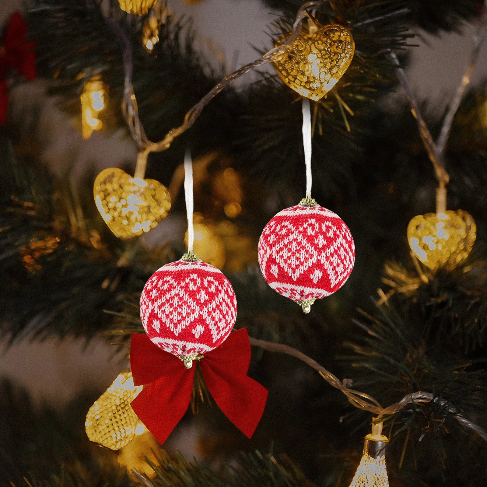 

12pcs Christmas Tree Hanging Ornaments Xmas Ball Decorations Colorful Christmas Balls Party Home Decoration Festive Event