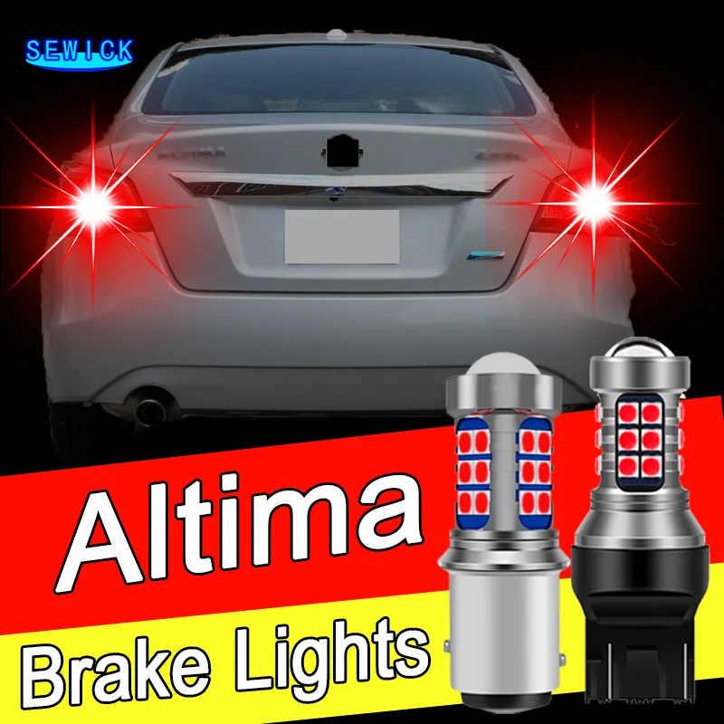 2pcs LED Brake Light Bulb Accessories For Nissan Altima 2000-2018 2006 2007 2008 2009 2010 2011 2012 2013 2014 2015 2016 2017