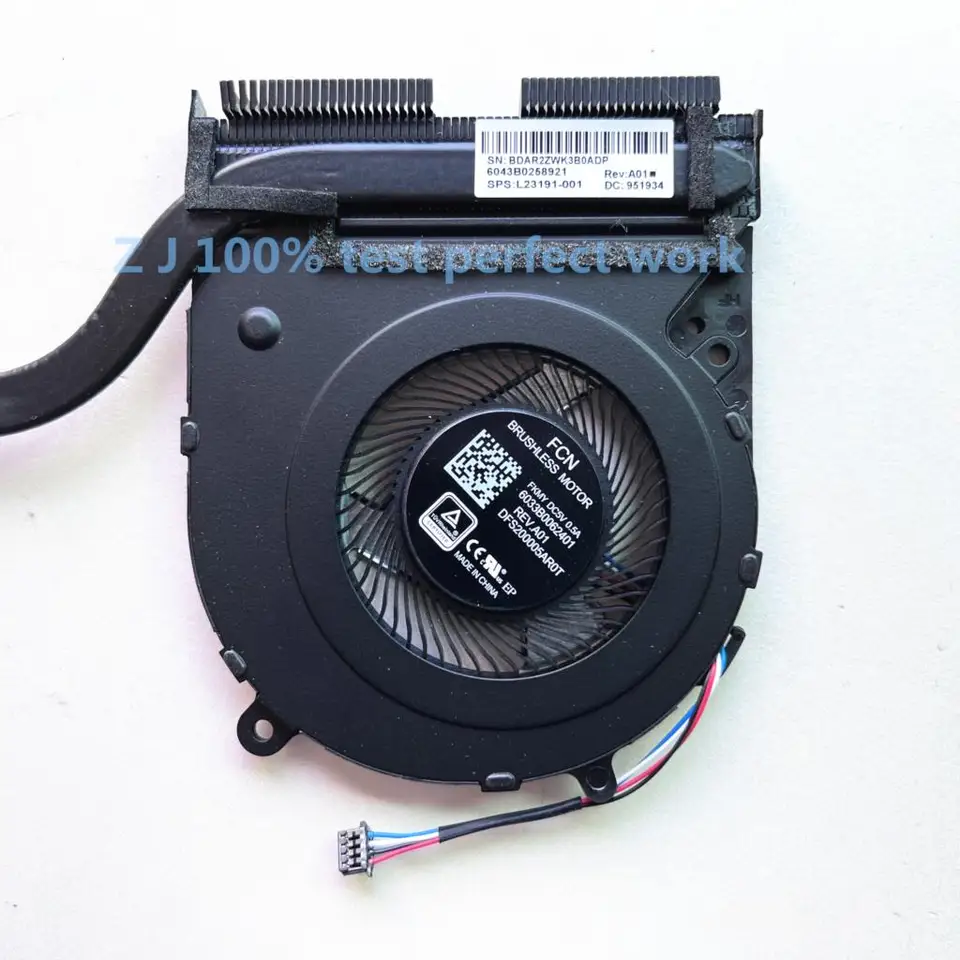 Ventilador Cooler De Laptop Hp 14-cm 14-ck 14-cf 240-g7 245-g7