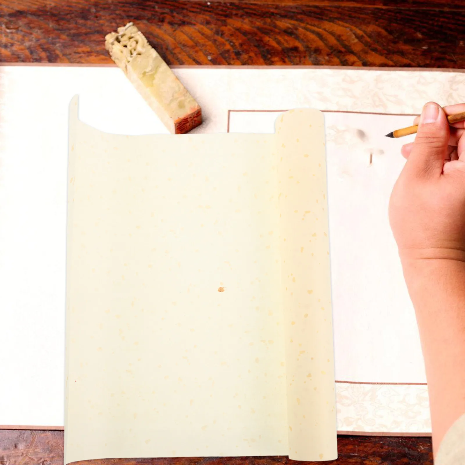 

1 Roll Portable Chinese Calligraphy Paper Multi-Function Writing and Painting Paper for Practicing Writing Office School