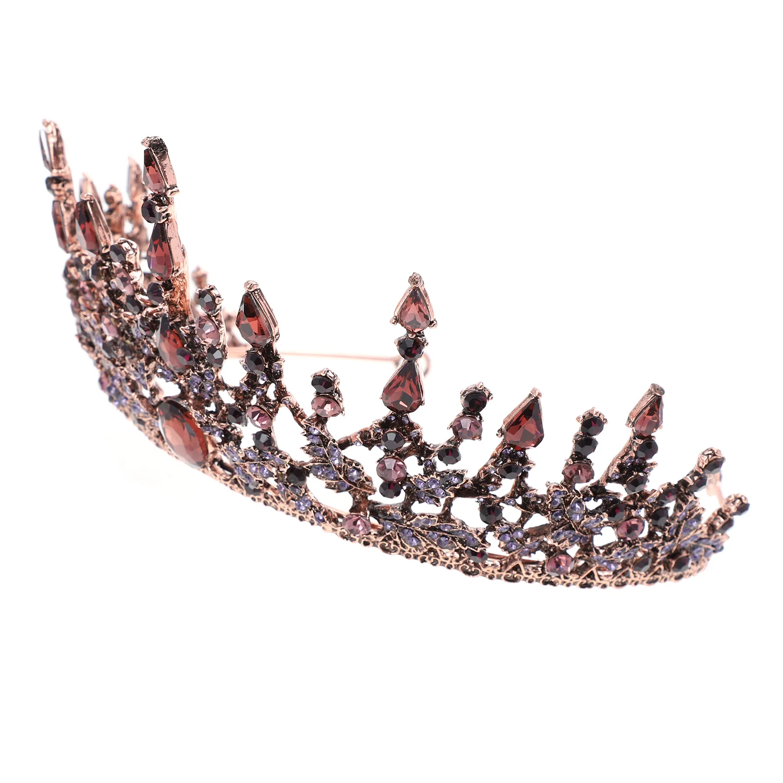 

Bridal Crown Delicate Alloy Retro Hair Accessory Women Decor Bride Headdress Wedding Band