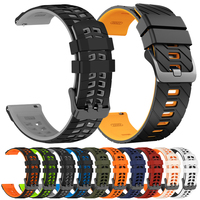 22mm Replace Silicone Strap For TicWatch Pro 3 Ultra Watch Band GPS/LTE for Ticwatch GTX S2 E2 E3 GTH/GTW 2021 Sports Wristbands