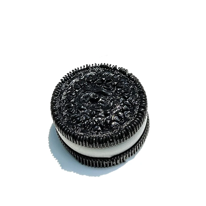 

Big Oreo Handmade Silicone Stress Pressure Relief Squishy Toy Mochi Taba Squishy New Fidget Toy Biscuit Pinching Toy