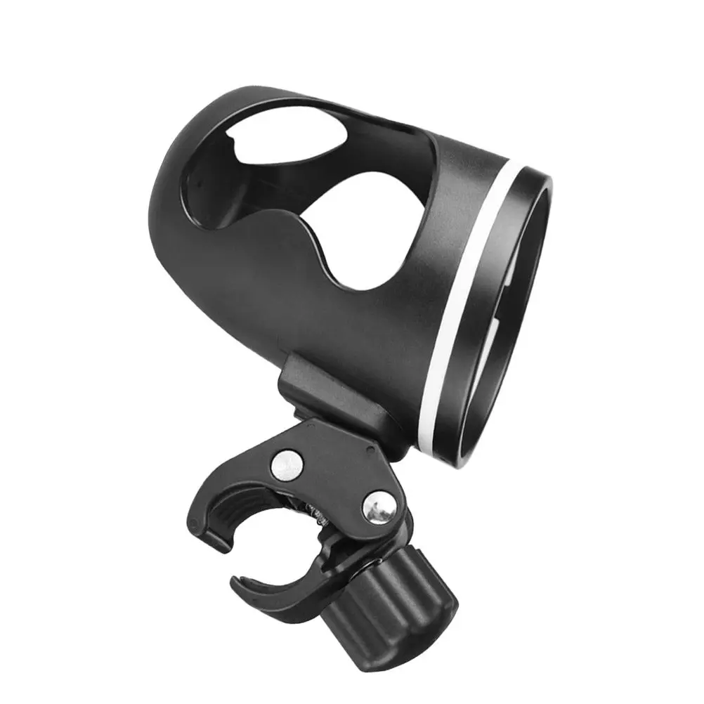 

Universal Rotatable Cup Holder Black Multifunctional Plastic Baby Stroller Pram Bike Pushchair Bottle Organizer Rack Water