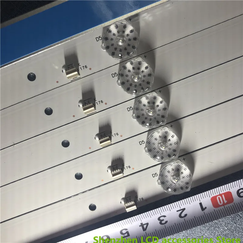 CC02320D562V04 320E9 56CM 6LED 6V Aluminium 100% neue LCD-TV-Hintergrundbeleuchtungsleiste
