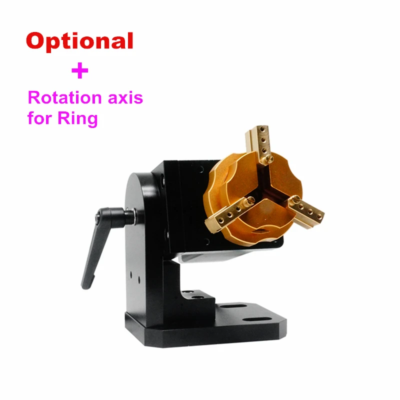 Disassembled LY Desktop Mini Fiber Laser Marking Machine Upgrade Rotation Axis Rolling Axis 20W 30W 50W Metal Engraving Machine