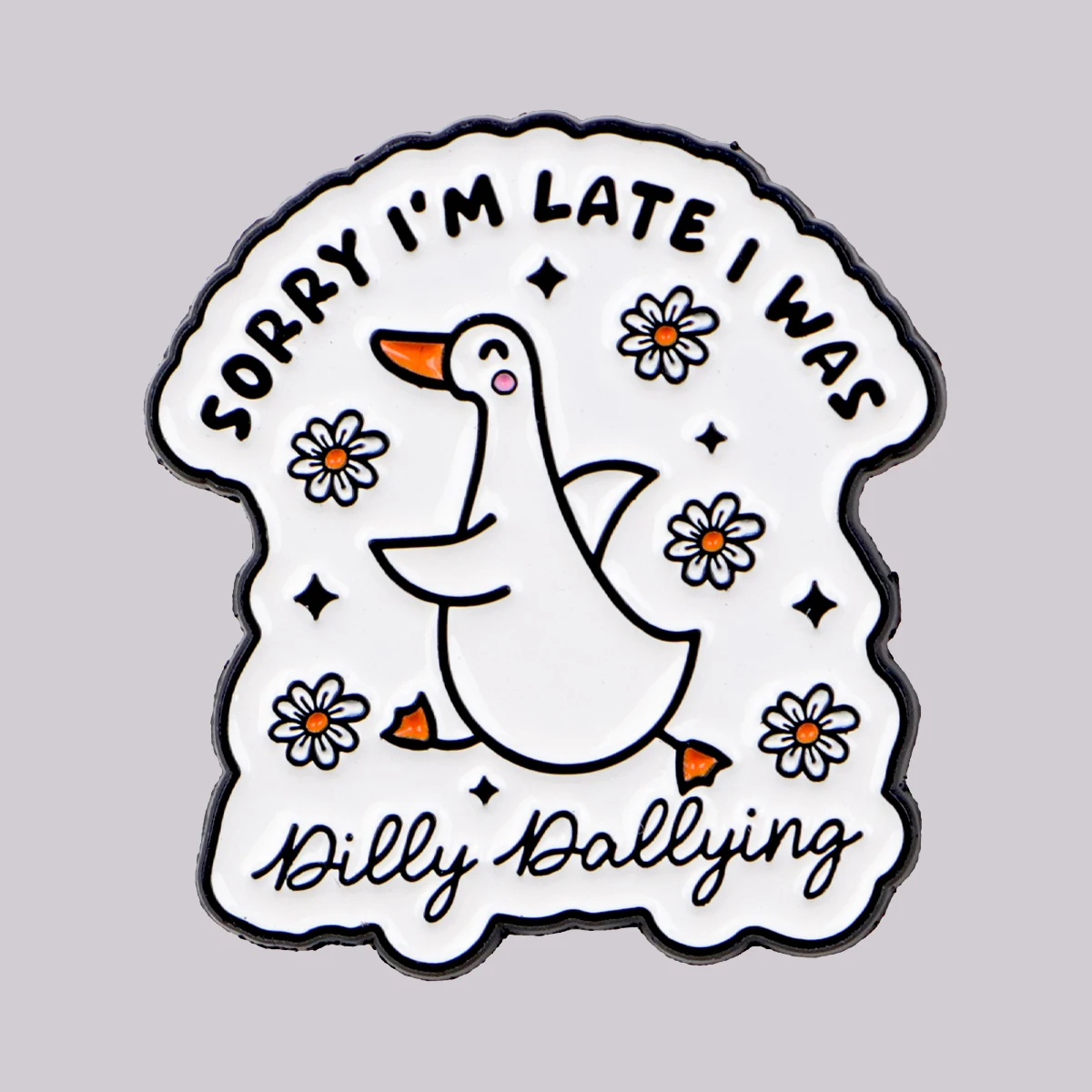 

Funny Goose Enamel Pin Cute Cartoon Duck Brooch Pines Lapel Pins Badge on Backpack Clothing Accessories Fashion Jewelry Gifts