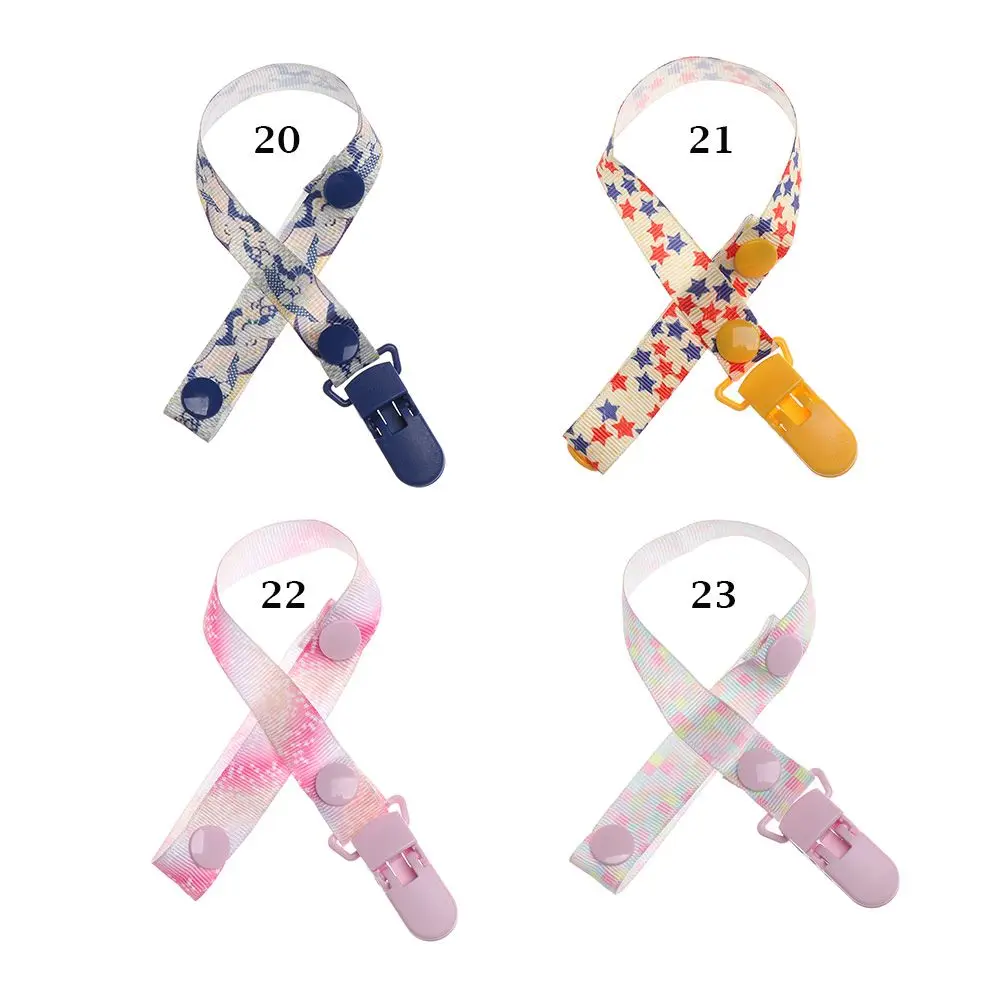 1pc alimentação colorida infantil comprimento ajustável anti-queda corda mastigar chupeta corrente chupeta manequim clipes dentição