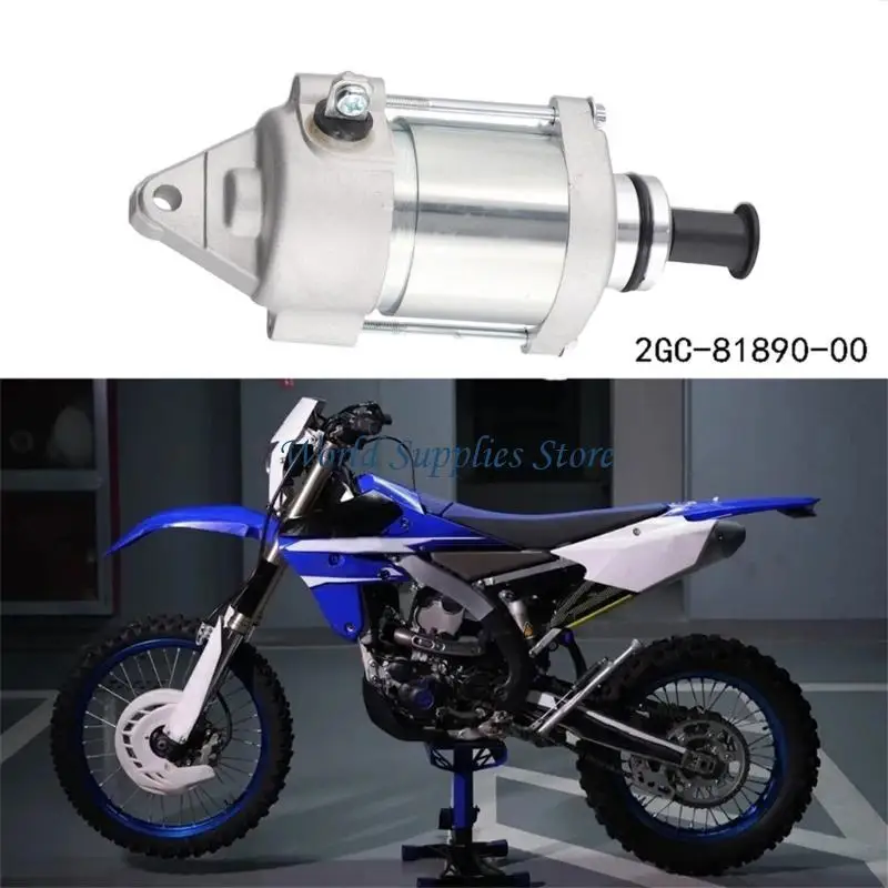 

G6KC 9 Tooth Efficient Energy Conversion Starter Motor For WR450 WR450F YZ450 YZ450FX