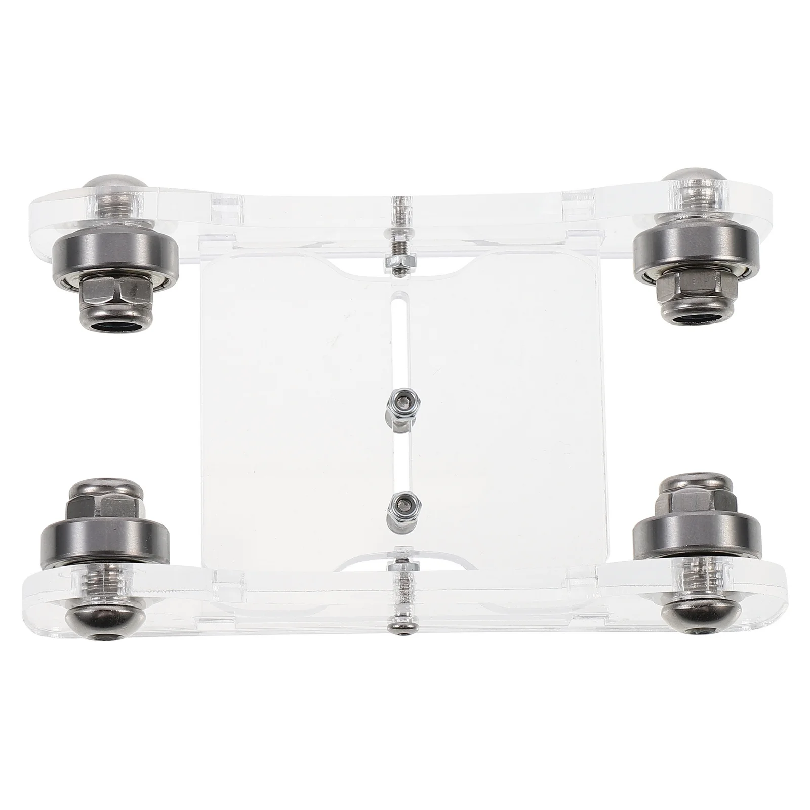 

1pc Adjustable Acrylic Filament Holder 3D Printer Consumable Rack Transparent Spool Stand Printing Wire Bracket Desktop Storage