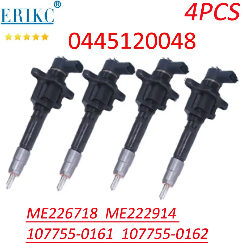 

0445120048 Fuel Injector Set 0 445 120 048 Diesel Nozzle For Bosch MITSUBISHI CRIN2L ME226718 ME222914 107755-0161 107755-0162