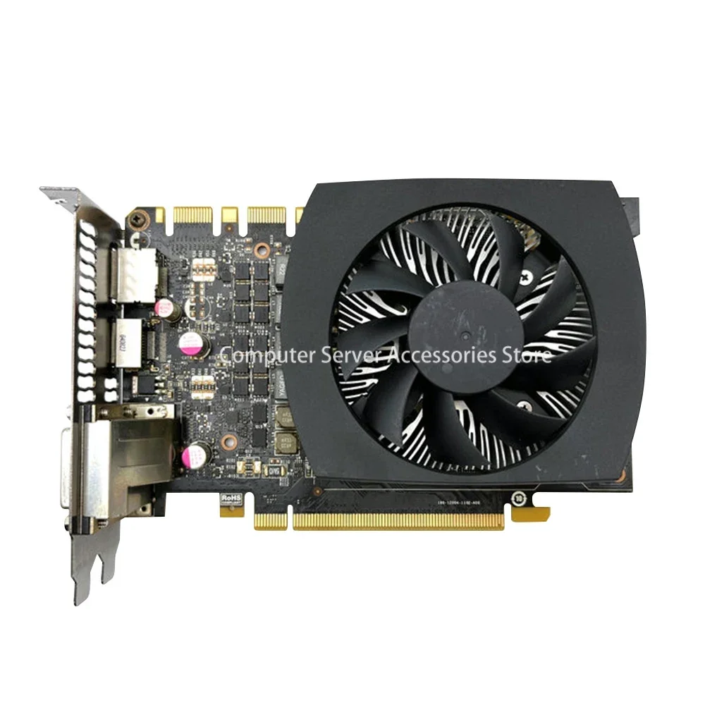 Original gtx760 1.5gb placa gráfica do jogo profissional para o escritório hdmi dp hd 4k 6p 450w DVI-D + dvi + dp + hdmi 737463-001 gtx760 1.5g