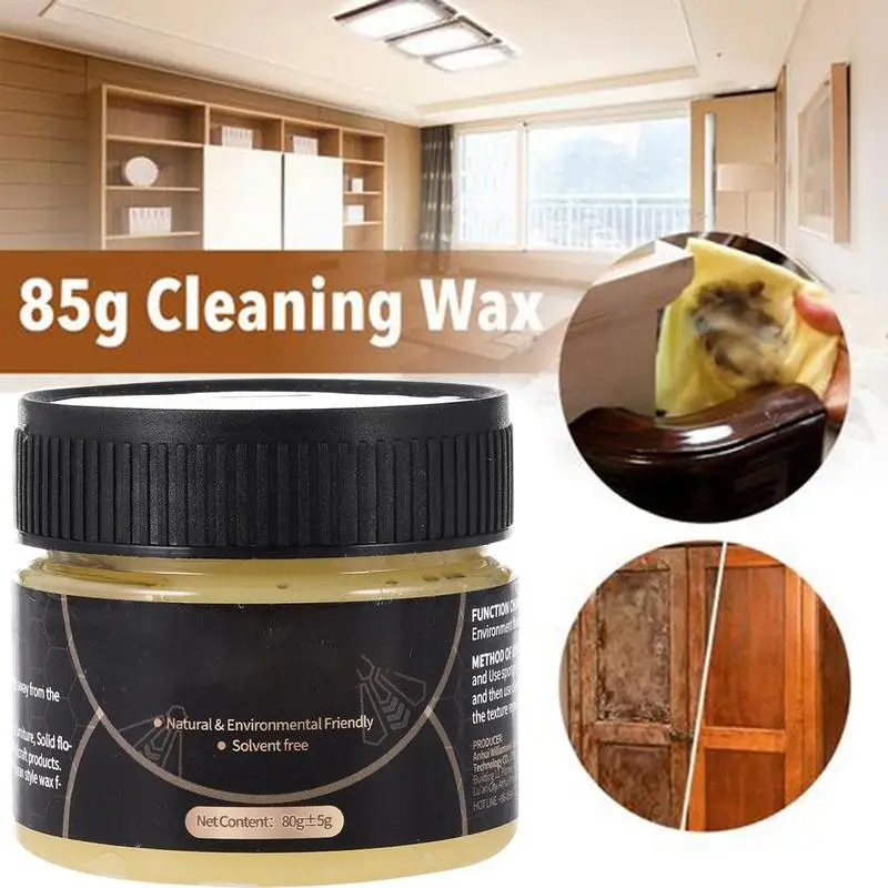 Wood Seasoning Beeswax Wear resistant Wood Cabinets Furniture Beeswax Furniture Care Supplies Beeswax For Tables Flooring Chairs